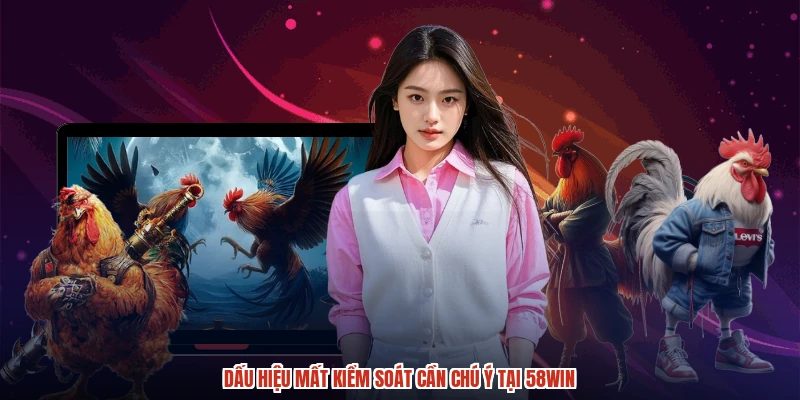 Dấu hiệu mất kiểm soát cần chú ý tại 58WIN