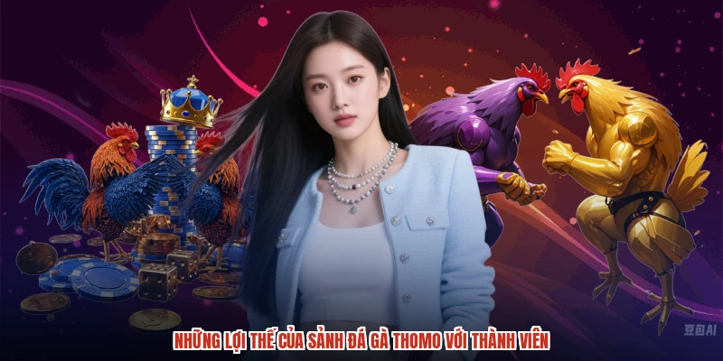 Những lợi thế của sảnh đá gà thomo với thành viên