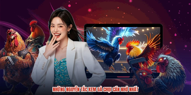 Những nguyên tắc xem gà chọi cần nhớ nhất