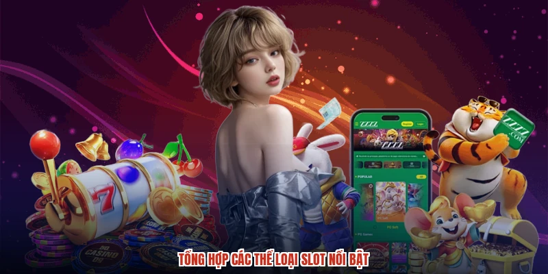 Tổng hợp các thể loại slot nổi bật